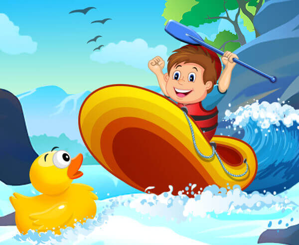 Play Rafting Adventure — screenshot