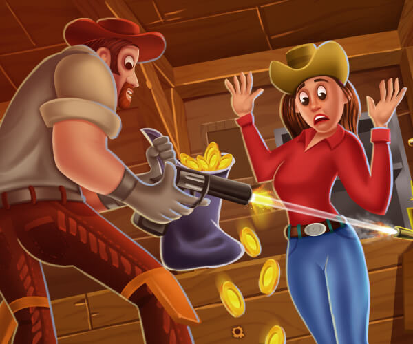Play Saloon Robbery — screenshot